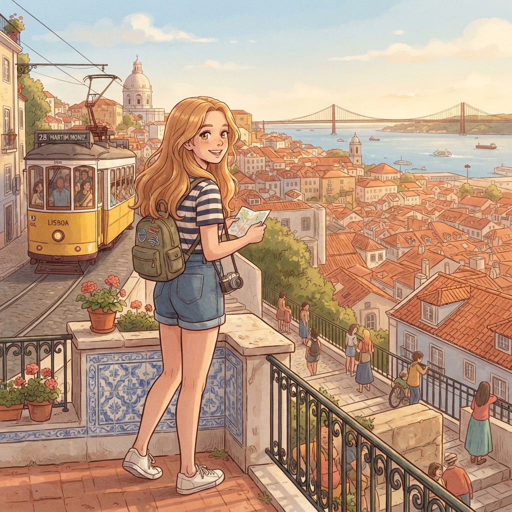 Bella descubre Lisboa