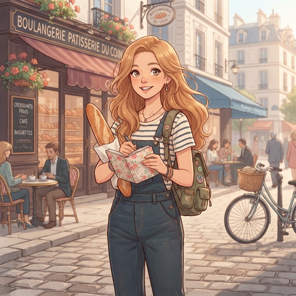 Bella descubre París