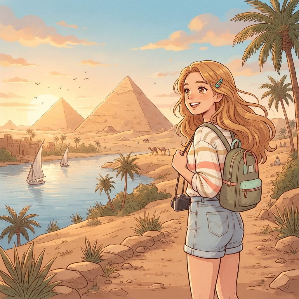 Bella descubre El Cairo